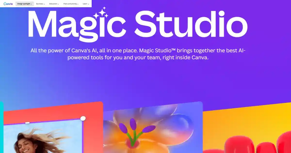 Canva’s Magic Studio AI Car Generator