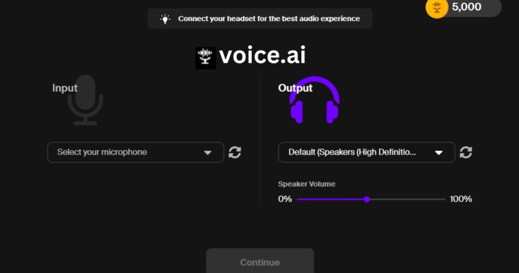 Editing the AI Voice in TikTok - voice.ai