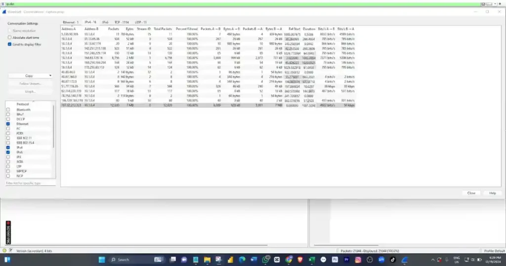 What is the attacker's IP address