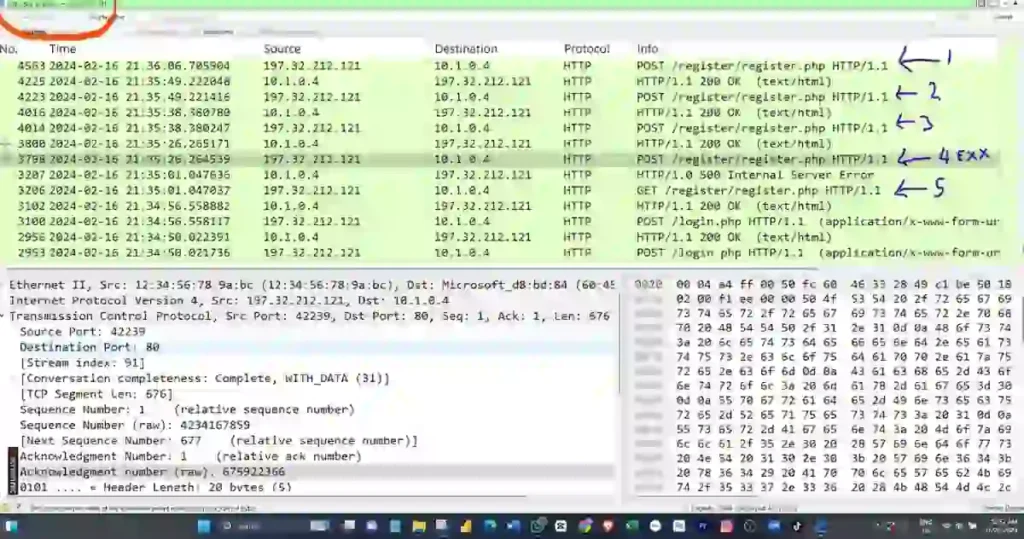 Filter HTTP and IP Address Traffic